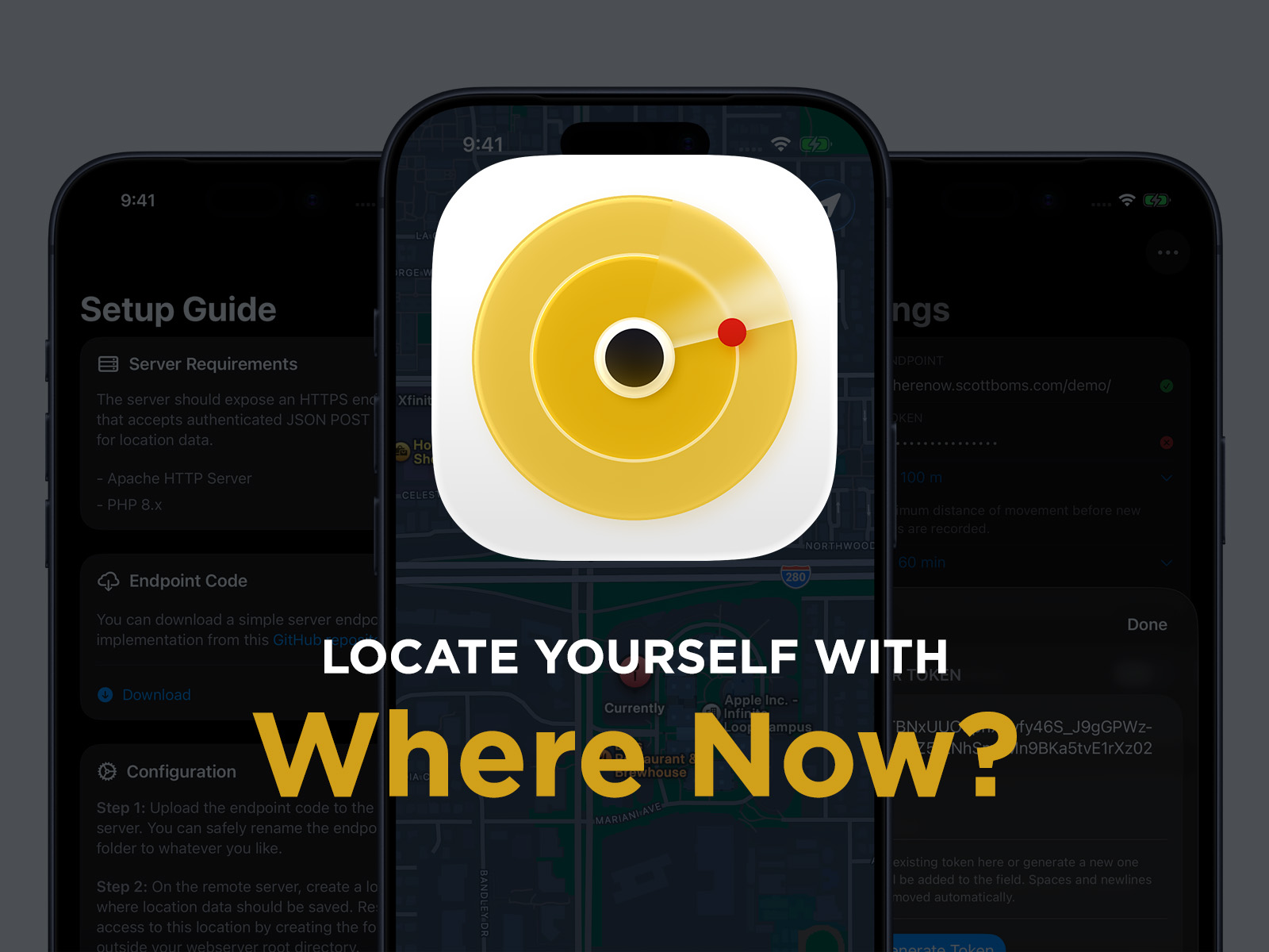Locate Yourself - Where Now?